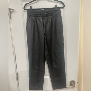 Loft faux, leather pants size small